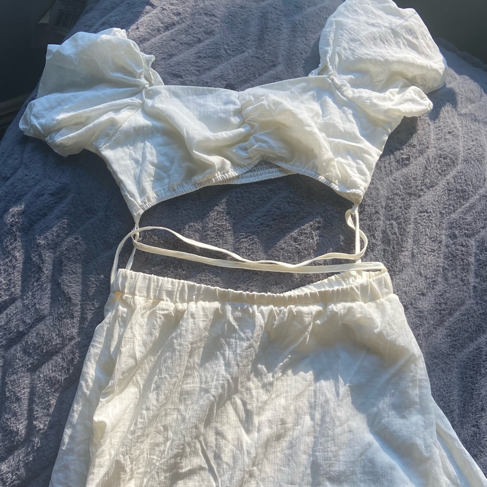 H&M Two Piece Skirt and Crop Top